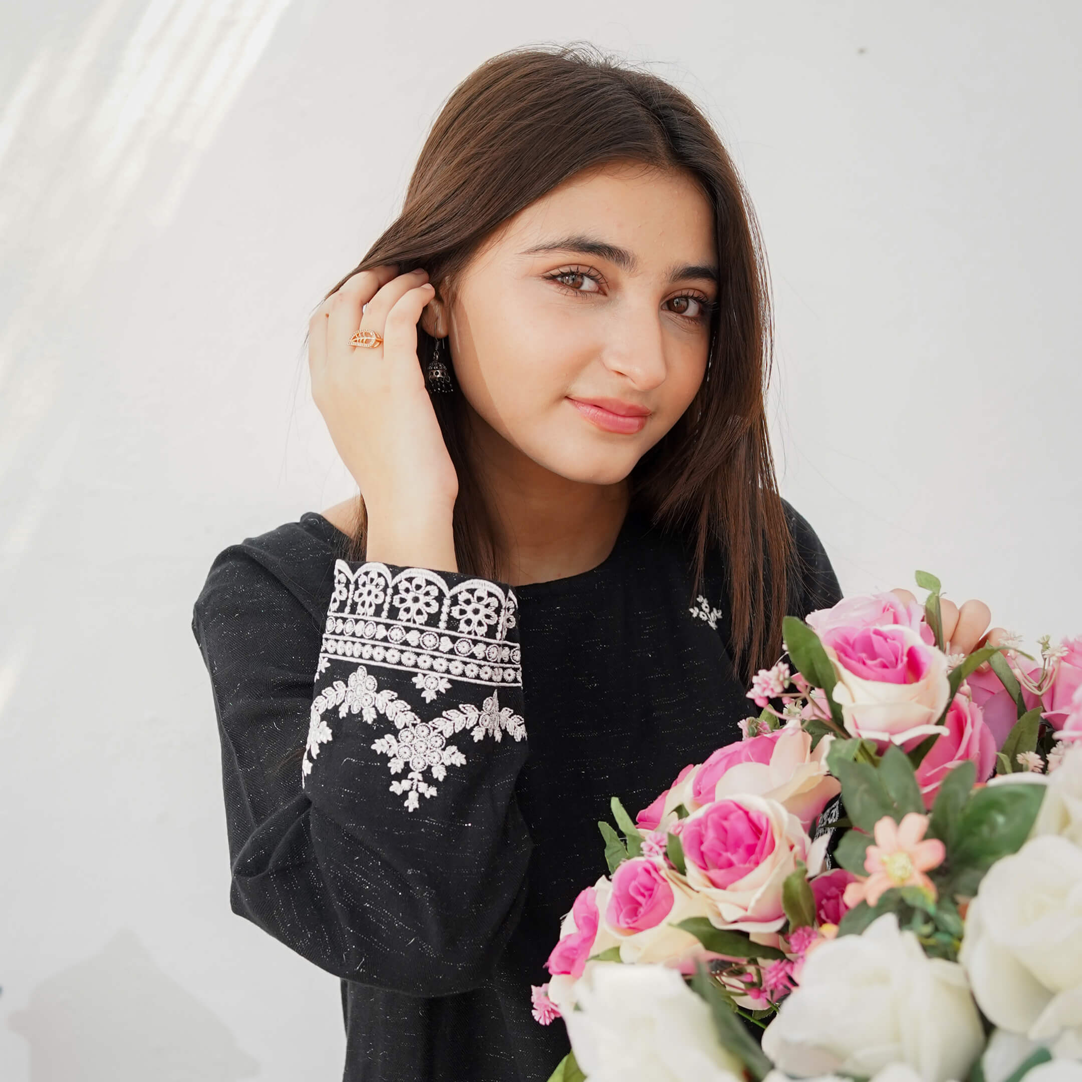 Timeless Black & White Charm