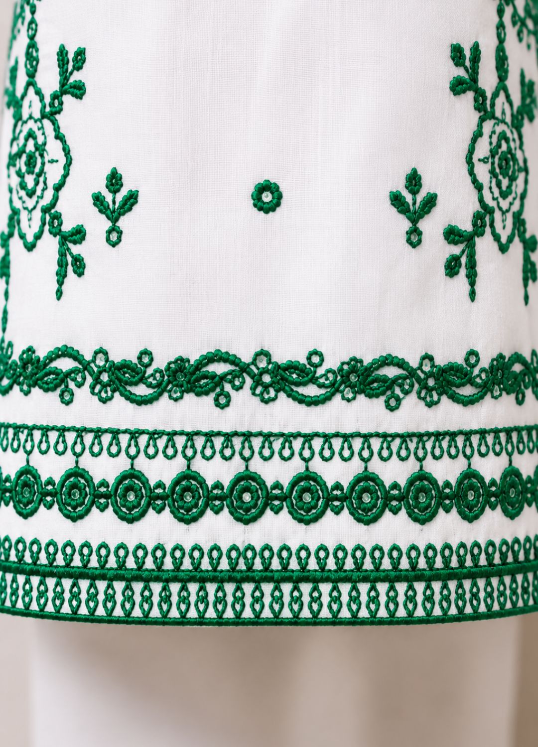 Azadi Embroidered Cotton Suit