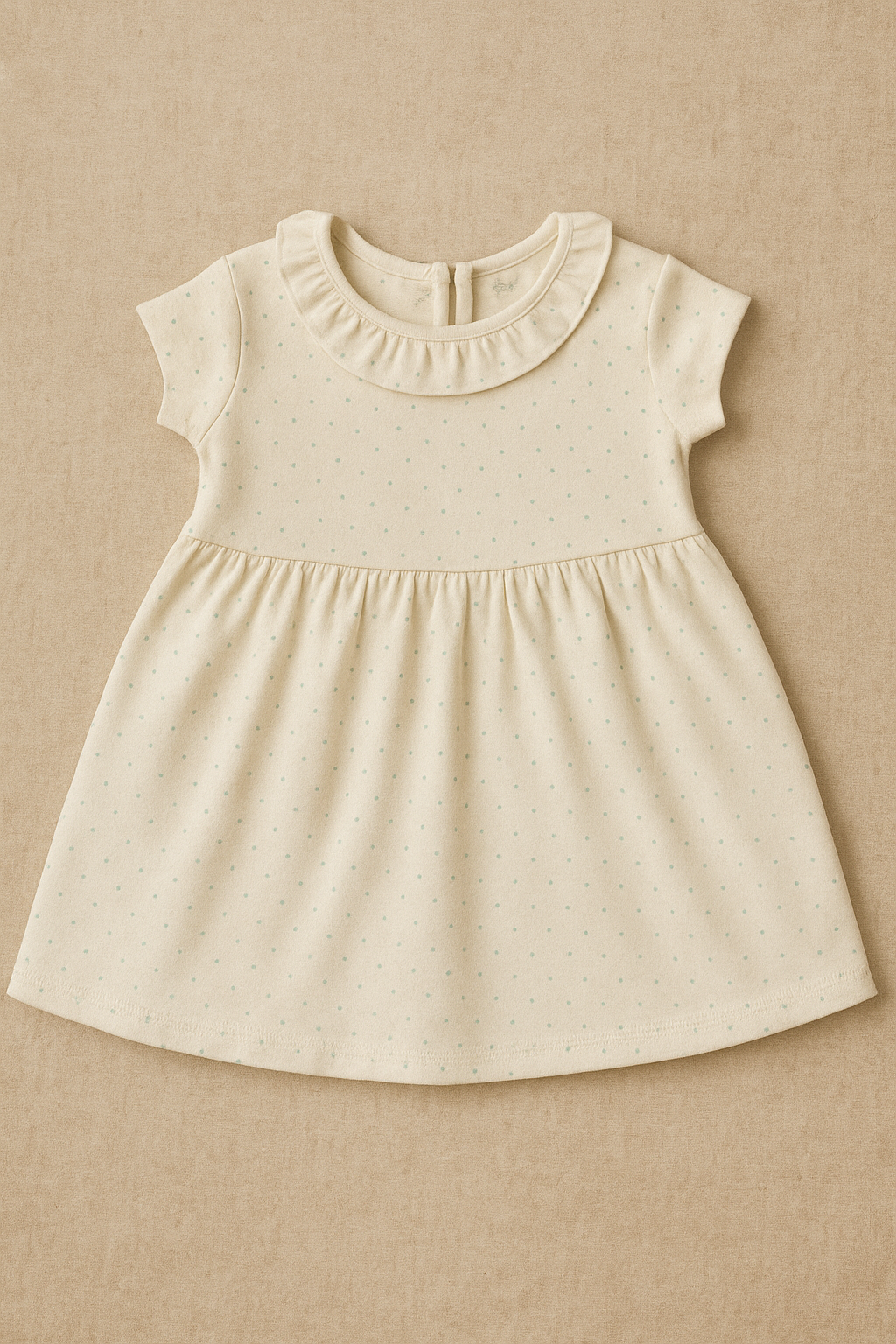 Minty Dot Delight Dress