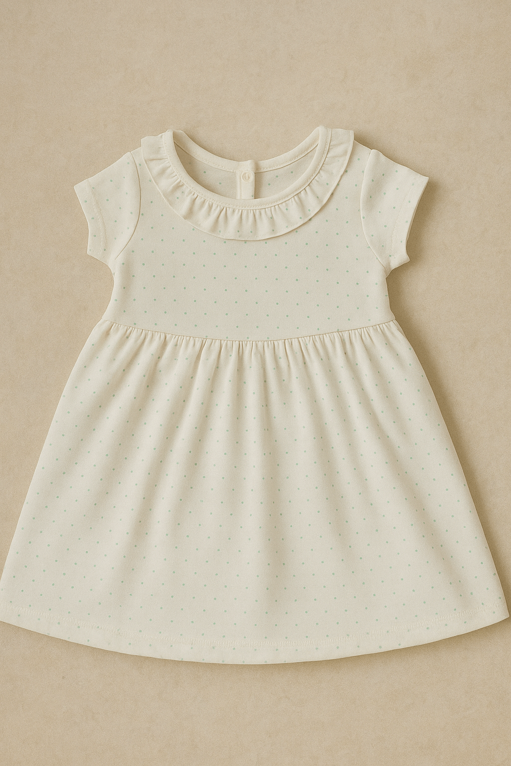 Minty Dot Delight Dress