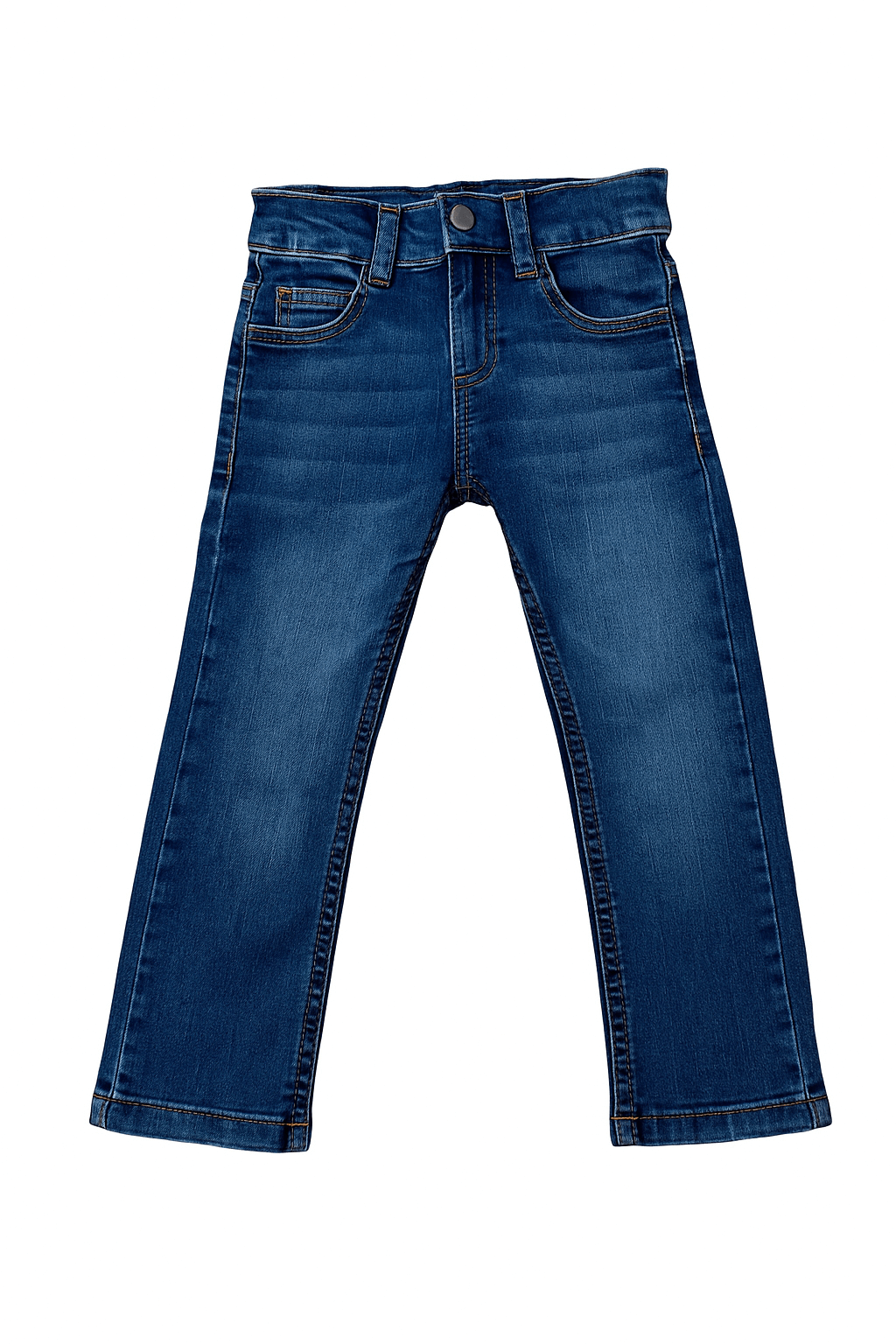Classic Blue Washed Jeans for Boys