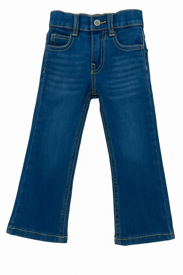 Classic Blue Washed Jeans for Boys
