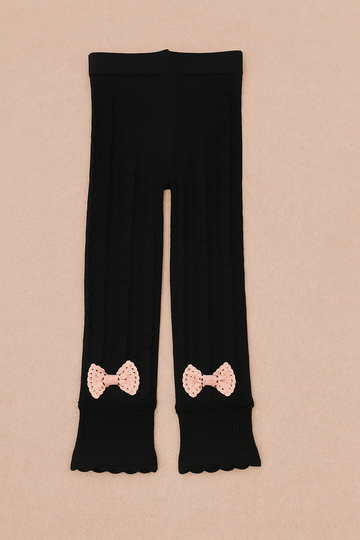 Black Girls’ Bow Tights