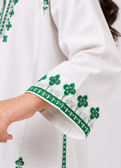 Azadi Blossom Cotton Suit
