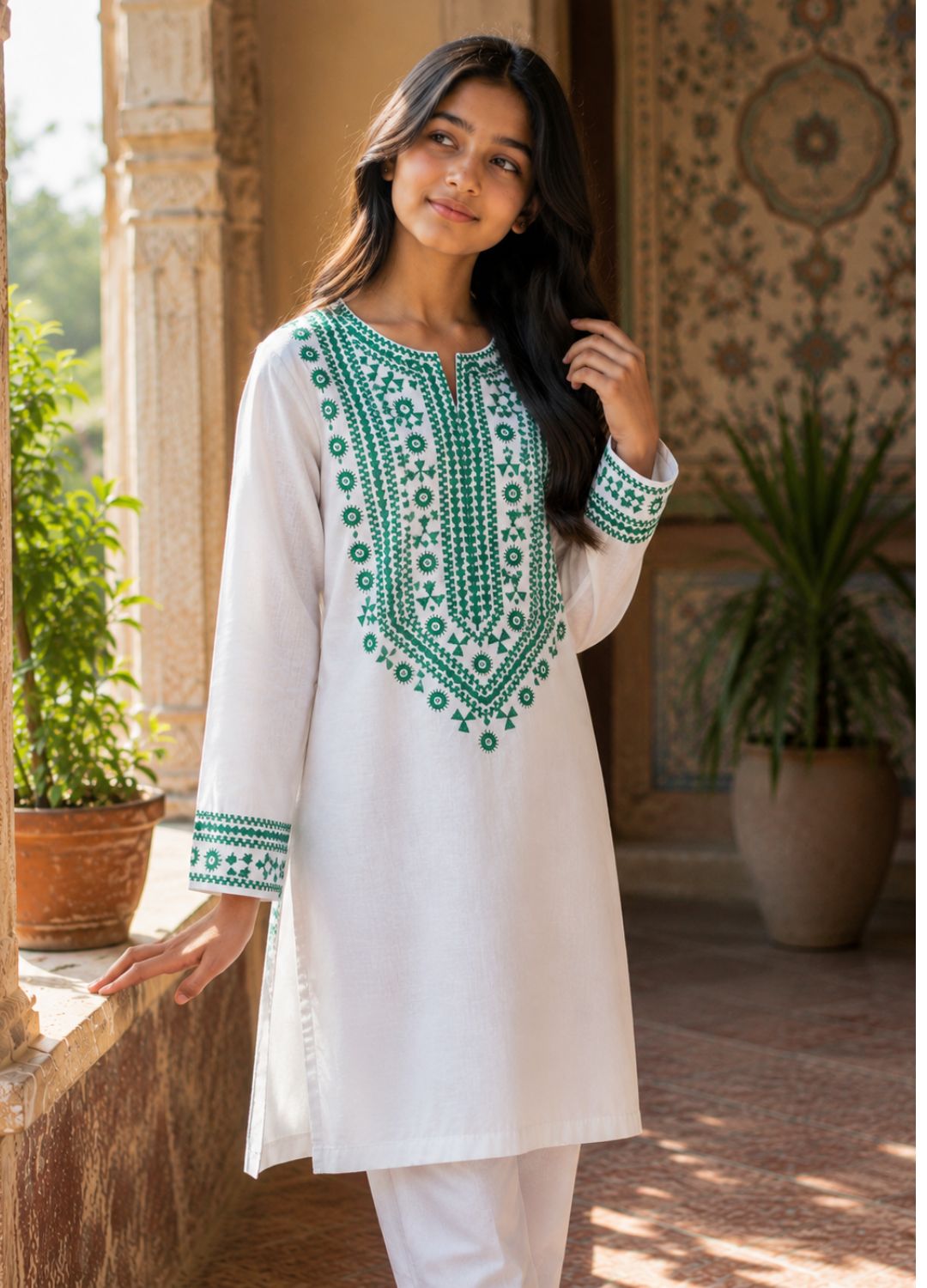 Azadi Heritage Cotton Suit