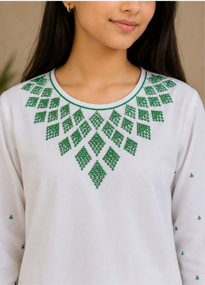 Azadi Heritage Cotton Suit