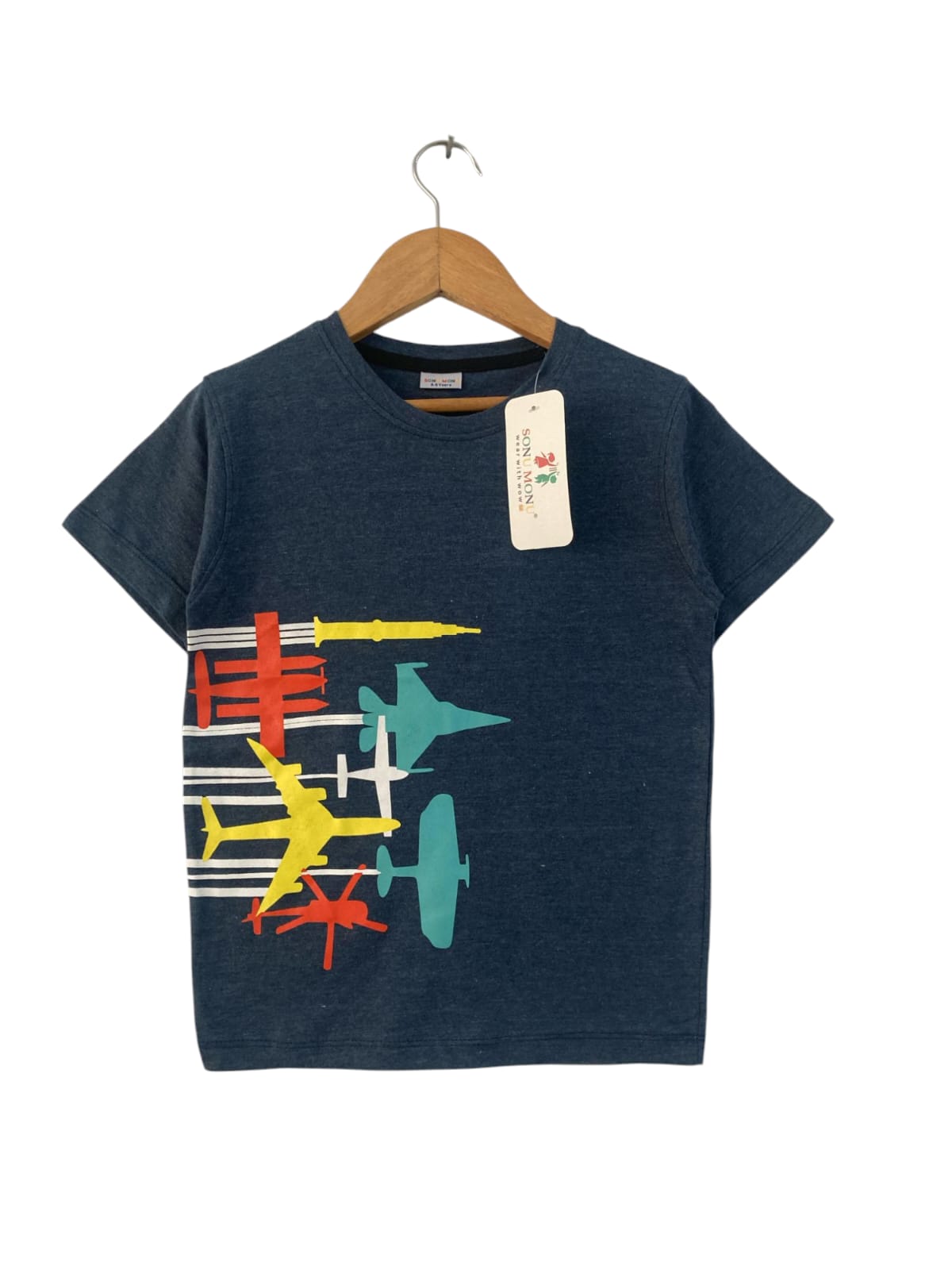 Kids' Airplane Graphic T-Shirt