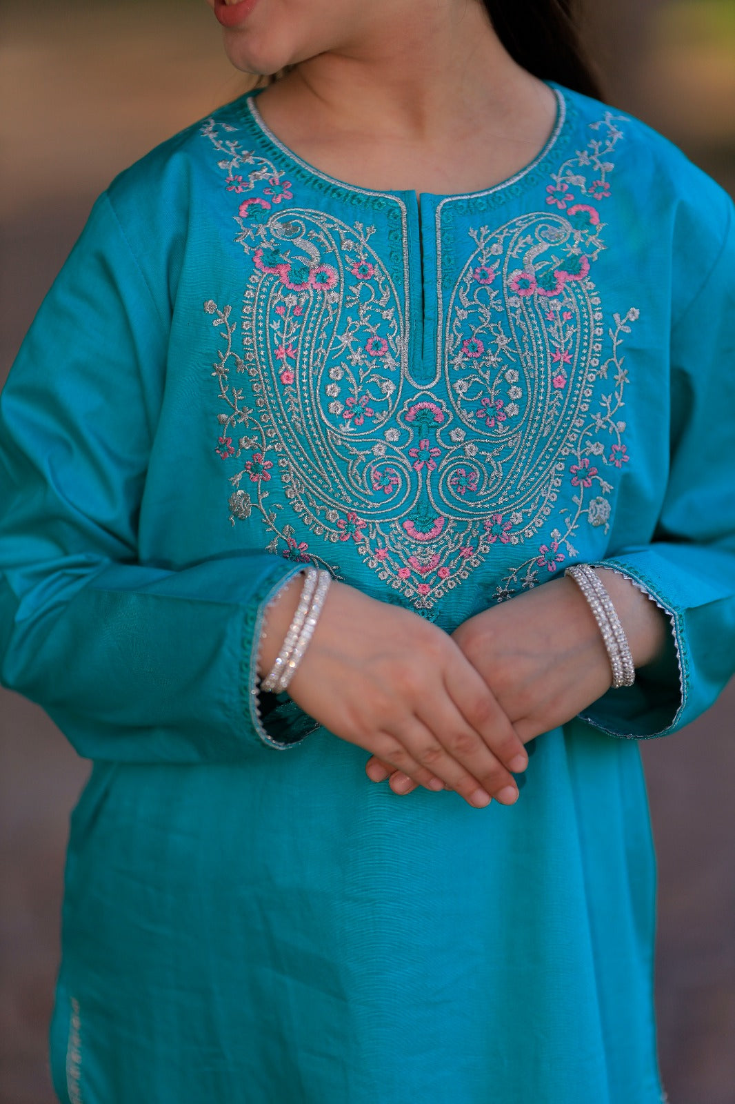 Embroidered Winter Cotton Co-ord Set